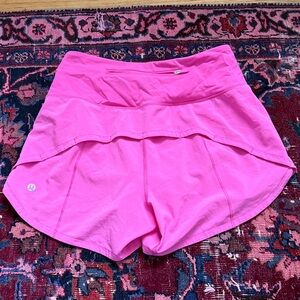 lululemon athletica pink Athletic Shorts